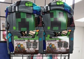 Minecraft branded childrens towels